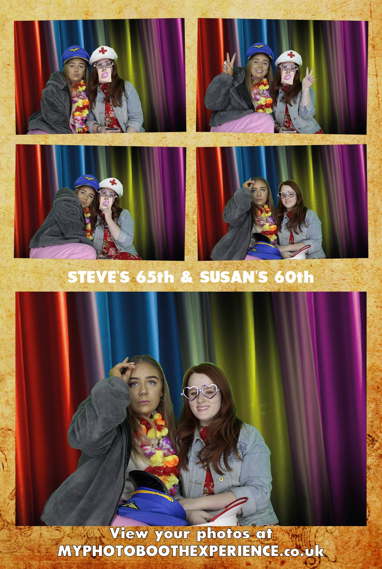 Steve's 65th & Susan 60th Birthday | View more photos from the event at gallery.myphotoboothexperience.co.uk/u/MyPhotoBoothExperienceLtd/Steves-65th-Susan-60th-Birthday